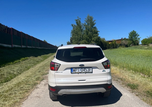 Ford Escape cena 52800 przebieg: 126000, rok produkcji 2017 z Knurów małe 781